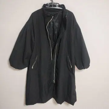 Spick & Span 충전솜 블랙 코트