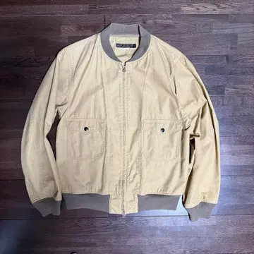 PHOGVEL 플라이트 자켓 waldes 편측 핑락 지퍼