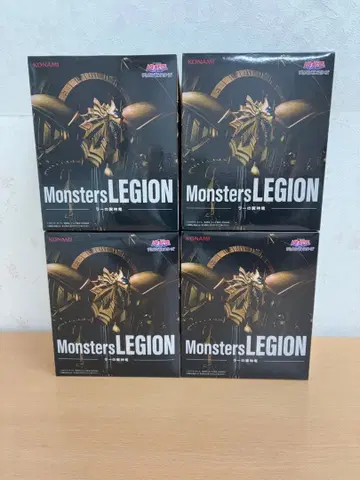 유희왕 Monsters LEGION 라의 익신룡 피규어 4개 세트