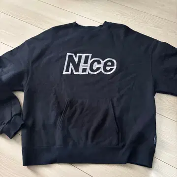 n!ce 로고 스웨트 ttt msw 나이스 로고 트레이닝복 S