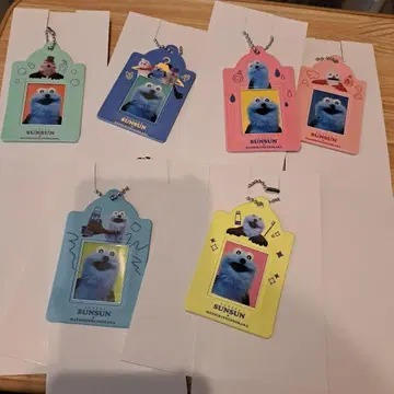 퍼펫 스 미니 사진 키링