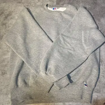 russel 90s 맨투맨 그레이 USA제