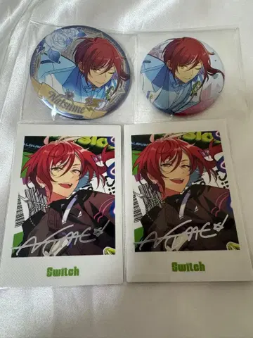 앙스타 사카사키 나츠메 캔뱃지 파샤츠 TRIP 3주년 중국