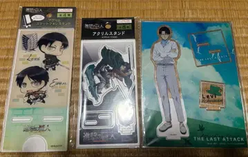 진격의 거인 리바이 아커만 아크릴 스탠드 아크릴 키링