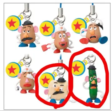 토이스토리 포테이토 헤드 키링 토르티야 포테이토 헤드 오이 2종