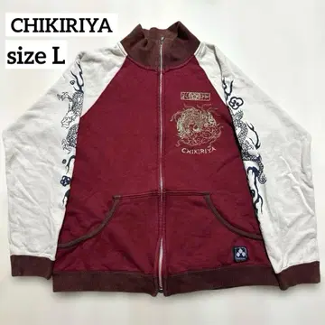 CHIKURIYA 드래곤 패턴 저지 L 사이즈