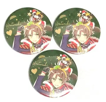 우라타누키 우라시마사카타센 온라인 캔뱃지 산타 크리스마스 등신