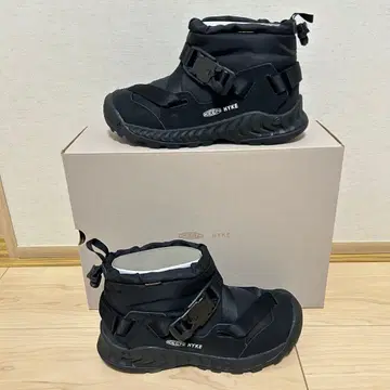 KEEN x HYKE / 킨 x 하이크 숏부츠 블랙 23.5cm