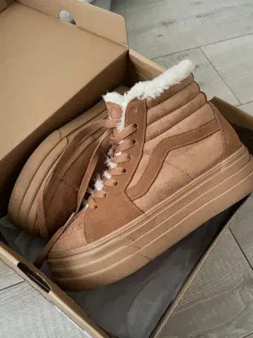 VANS 스케이트 하이 보아 23cm