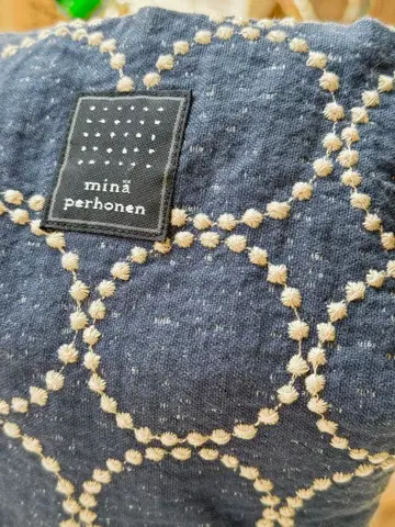 새상품급 mina perhonen 미니백 네이비 탬버린