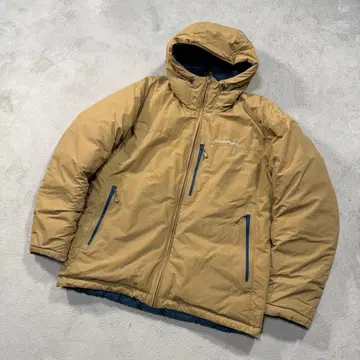 몽벨 리버서블 다운 자켓 1101492 L 사이즈 베이지