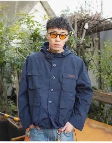 [ Wudge boy ] 나일론 자켓 네이비