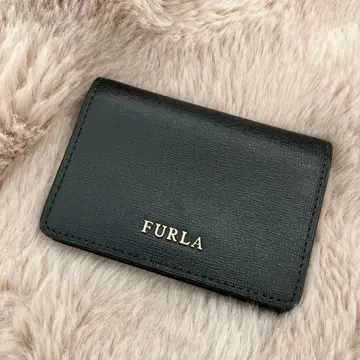FURLA 명함지갑, 카드 케이스 (블랙)