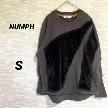 닌프 NUMPH 긴팔 크루넥 트레이닝복 [ S ] 퍼 루즈핏 0225