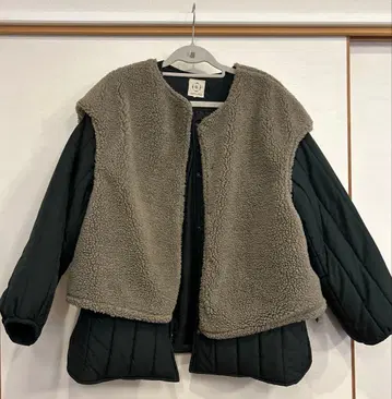 SM2 사만사 모스모스 4WAY 아우터 블랙 브라운