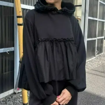 캔디 스트리퍼 튤 티어드 후디