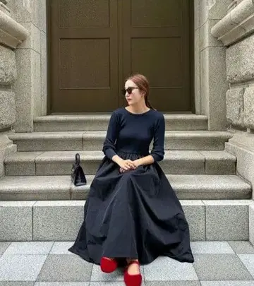 Kobe Lettuce x sayaka 롱 원피스