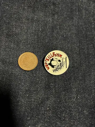 스완키즈 더 캣 핀 배지