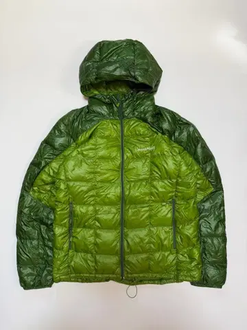 Montbell 몽벨 800 FP 다운 후드티 L 그린