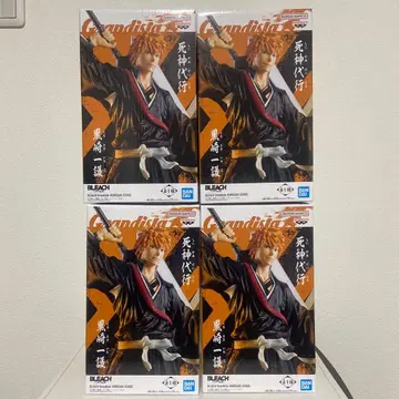 BLEACH 블리치 Grandista 쿠로사키 이치고 피규어 4개 세트