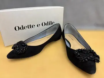 오데뜨 앤 오딜 비즈 모티브 플랫슈즈 22.5cm A25651