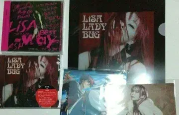 LiSA CD 3장 세트 1부 특전 포함