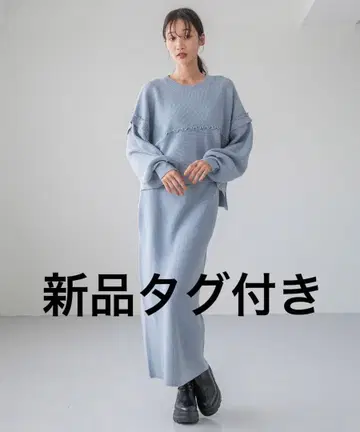 [ 미사용 새상품 ] 멜로우 니트 셋업 로리즈팜