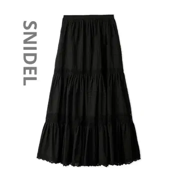 SNIDEL 코튼 캉캉 스커트