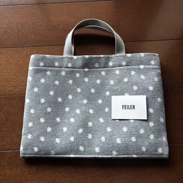 새상품급 페이러 슈가 도트 도트 그레이 백 A4