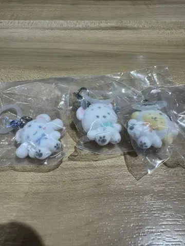 메지루시 액세서리 산리오 캐릭터즈 복슬복슬 스노우 시나몬 푸딩 포차코