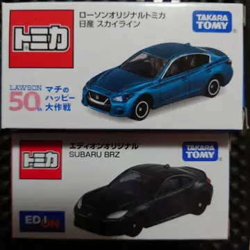 토미카 에디온 오리지널 SUBARU BRZ + 로손 한정판 스카이라인