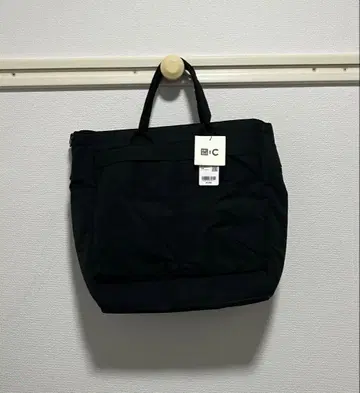 미사용 새상품 택 포함 유니클로 C 2WAY 유틸리티 백 블랙