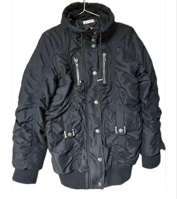 헤이세이 갸루 y2k 아우터 모즈 코트