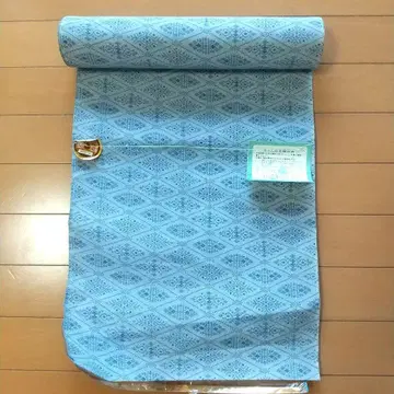 스카이블루 면 100% 유카타 옷감 KT-46