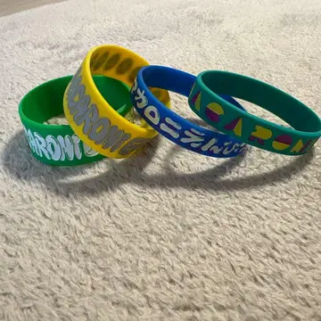 마카로니 연필 러버 밴드 4개 세트