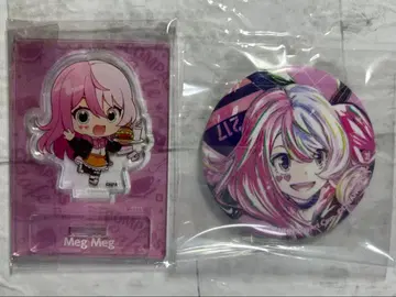 메구메구 나침반 캔뱃지 스이파라 아크릴 스탠드