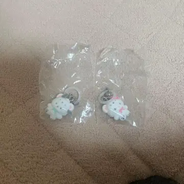 산리오 메지루시 액세서리 푹신푹신 스노우 키티 포차코