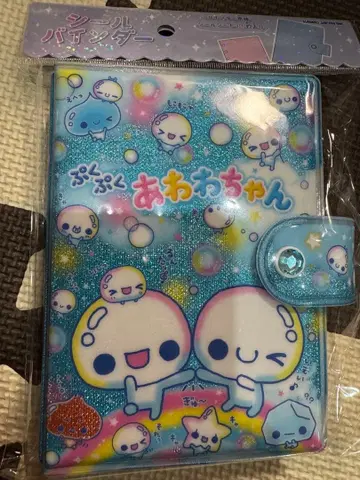 푹푹 아와와짱 씰 바인더북 씰북 씰대지