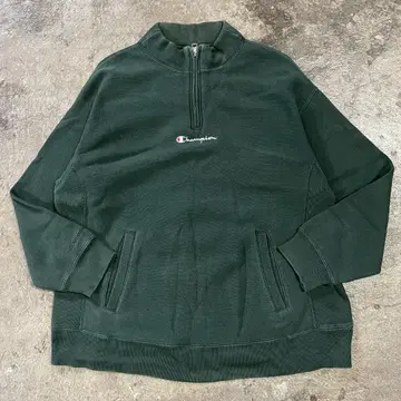 챔피온 JEANASIS 별주 하프 지퍼 맨투맨 M