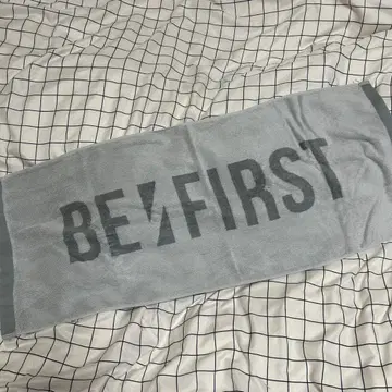 BE:FIRST 그레이 로고 타월