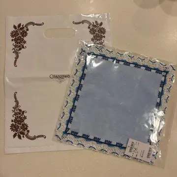 치카자와 레이스 ANA 손수건 스카이블루