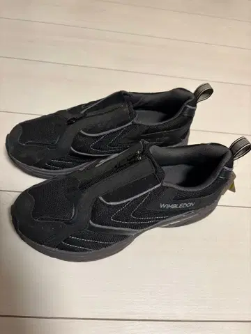 남성용 25.0cm 스니커즈(지퍼)