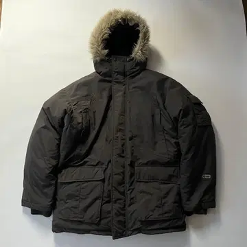 컬럼비아 마운틴 다운 자켓 다운 파카 퍼 L 블랙 블랙