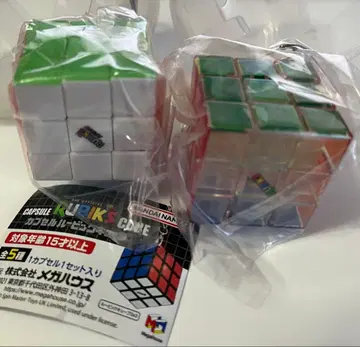 캡슐 루빅스 큐브 2개 세트 크리스탈 SPEED