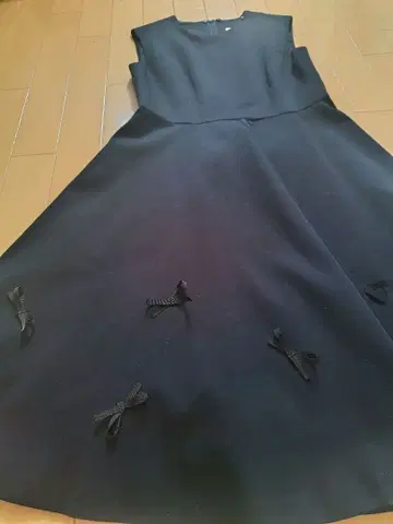 새상품급 Maglie par ef-de 리본 원피스 루네 TOCCA