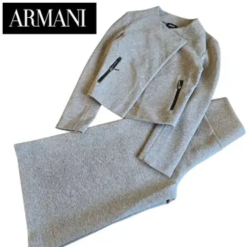 새상품급 ARMANI 그레이 셋업 38 아르마니 청바지