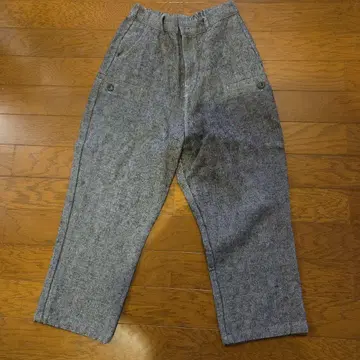 그레이 스트레이트 팬츠 프리 사이즈