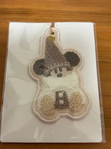 릴루링링 키체인 베이지 크리스마스 디즈니