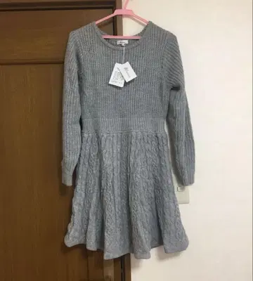 allamanda 미사용 플레어 니트 원피스