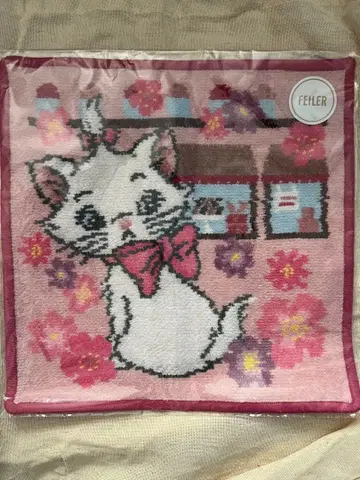 [ 새상품 미개봉 ] FEILER 마리 디즈니 손수건 핑크